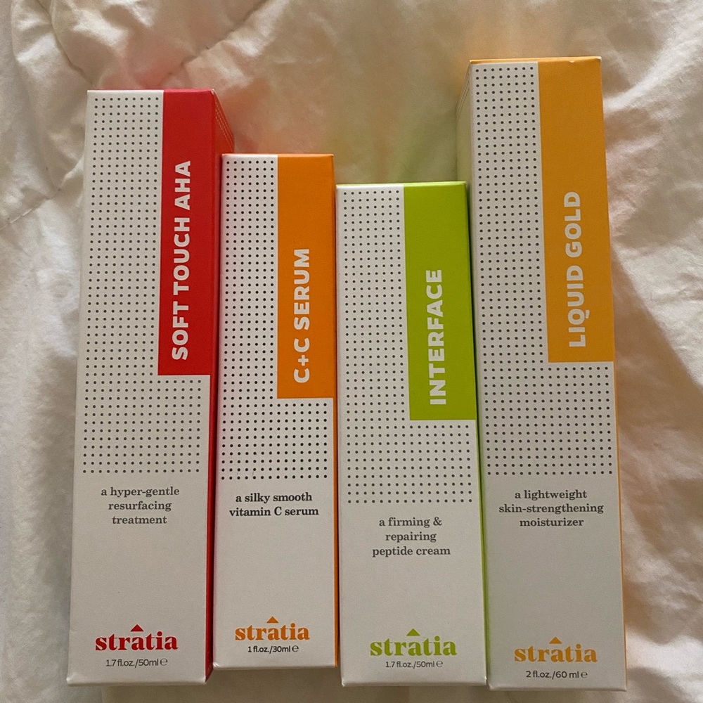 Unopened Skincare Bundle Stratia